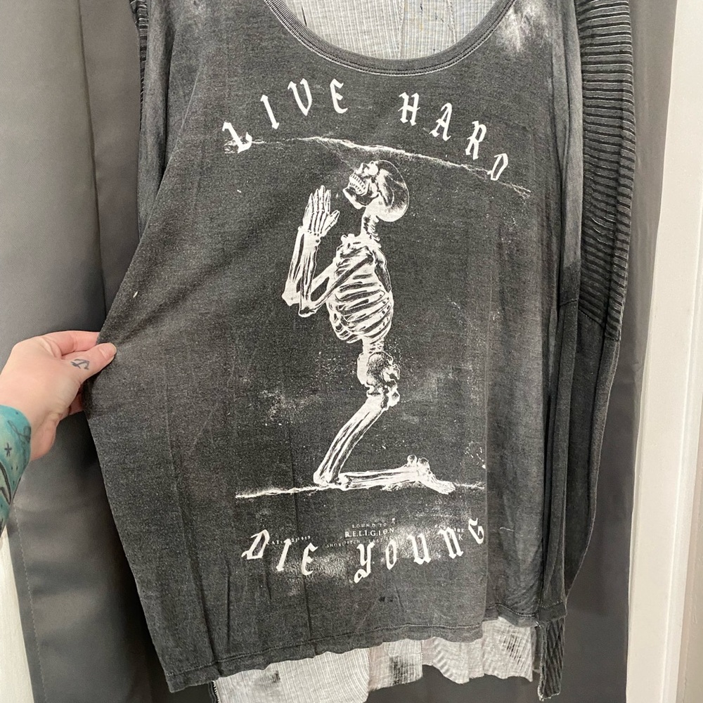Religion Skeleton Shirt